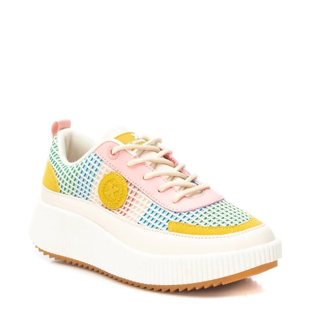 142465 Spanish Collection Fashion sneakers in multi colour blocking