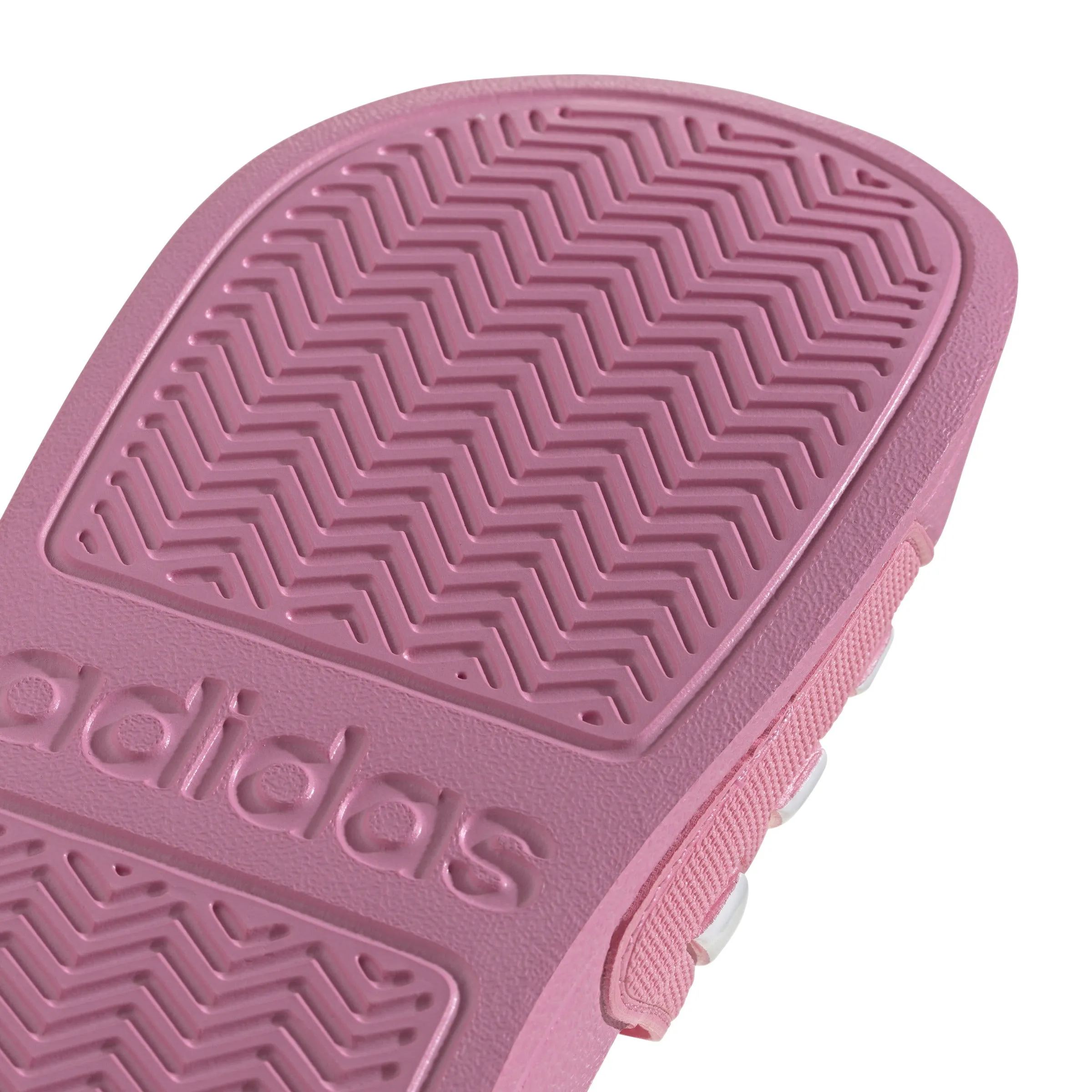 Adidas Kids Adilette Shower Slides - Bliss Pink/White