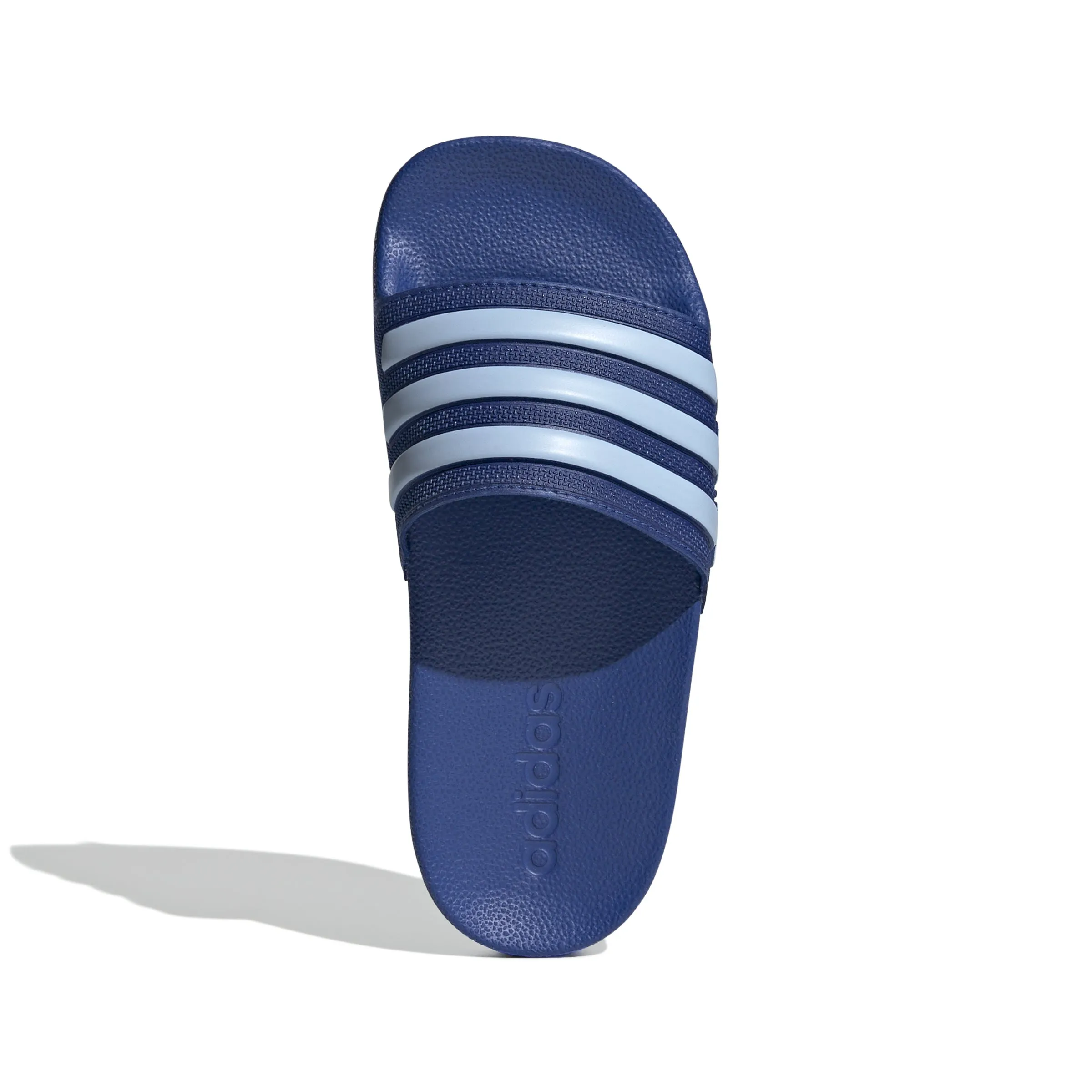 Adidas Kids Adilette Shower Slides - Royal Blue/Glow Blue