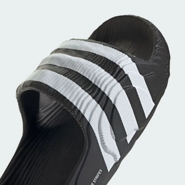 Adidas Men's Adilette 22 Slides - Core Black / Cloud White