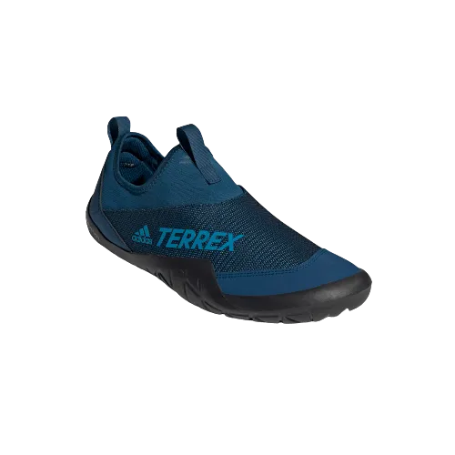 Adidas Terrex Jawpaw Ii S. Unisex Outdoor Aqua Shoes Black/Blue Bc0443