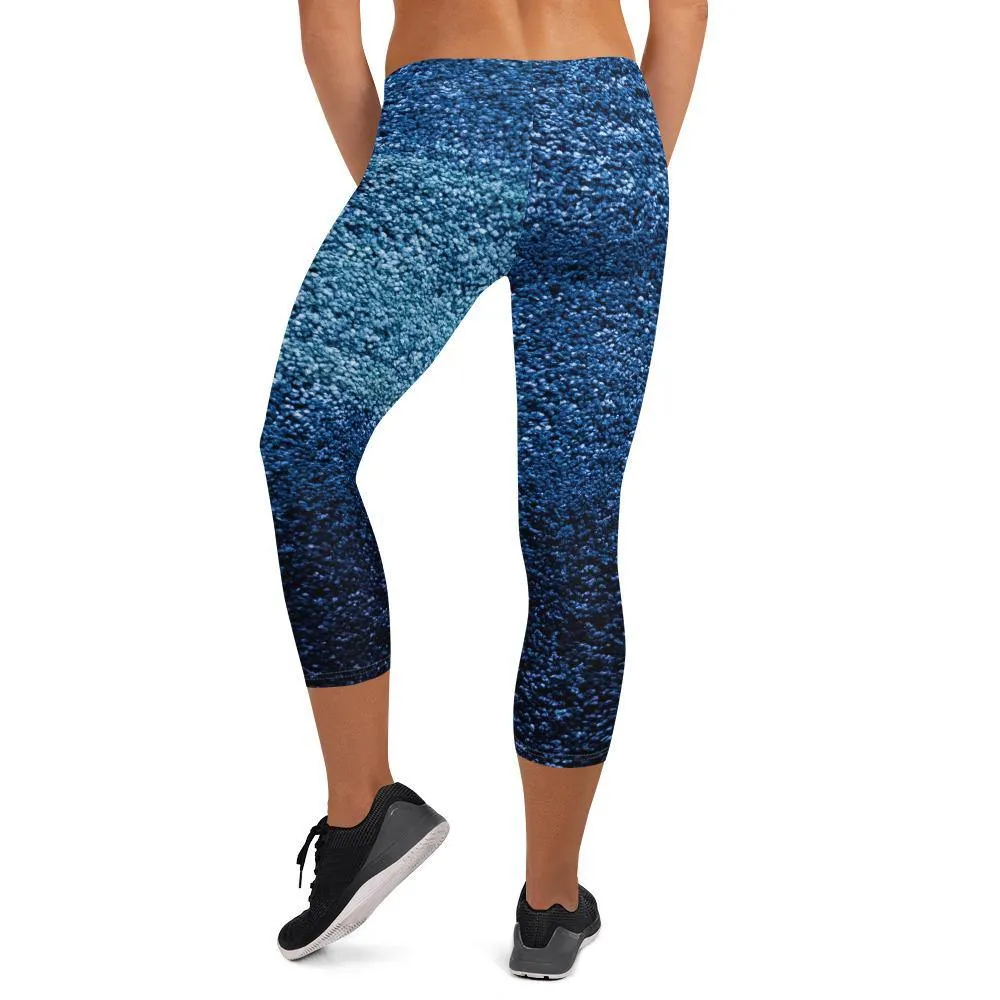 Azure Low Waist Capri