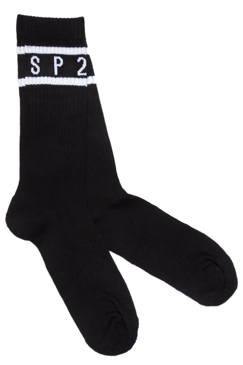 Black Athletic Bamboo Socks