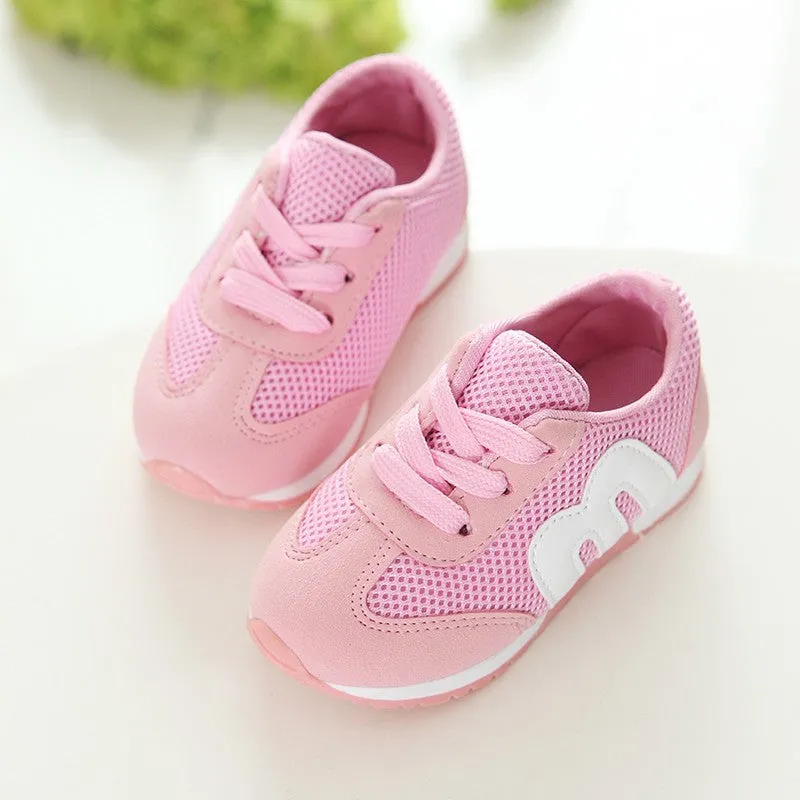 BreezeBound Kids' Trainers - Mesh Sneakers