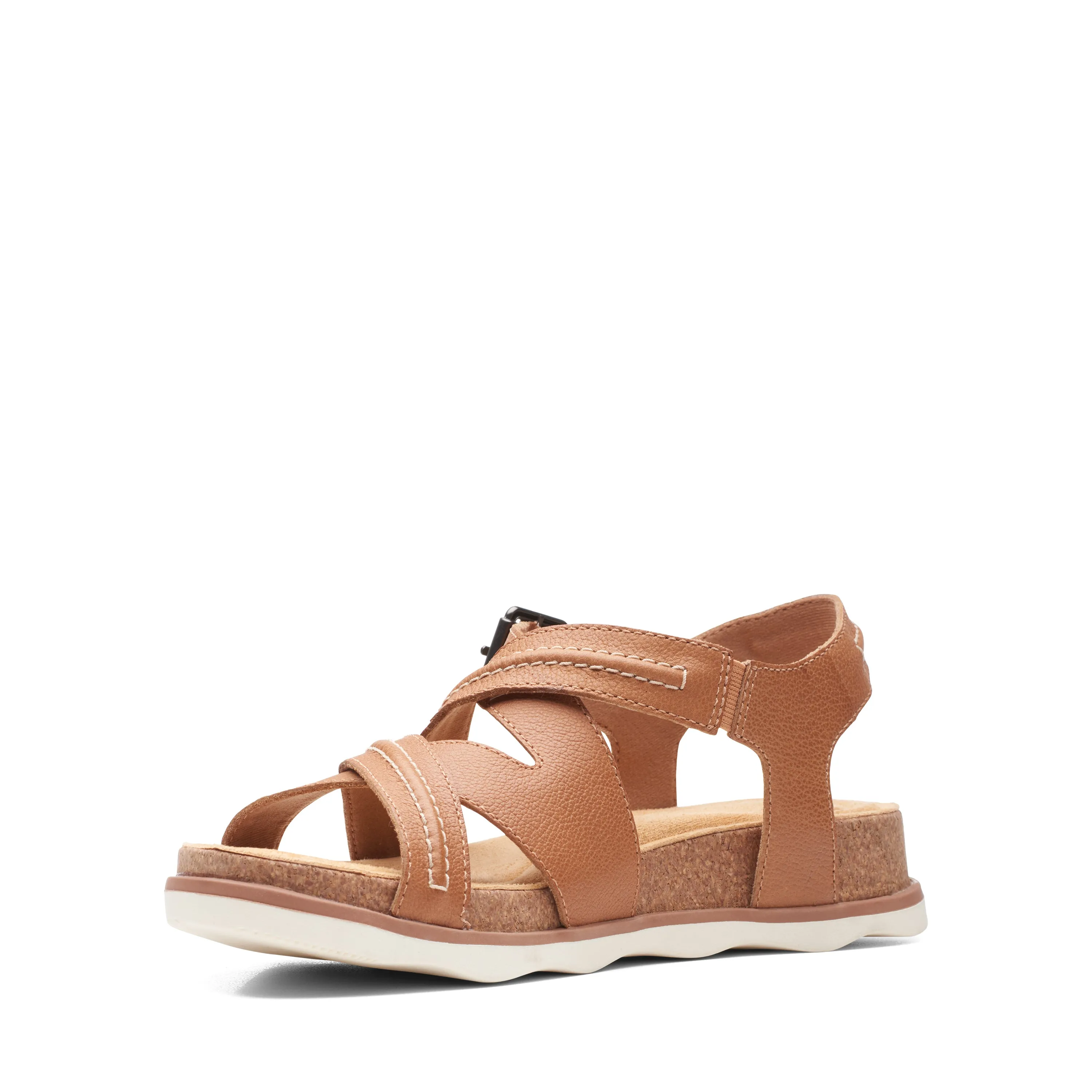 Clarks Brynn Ave Light Tan Leather Women's