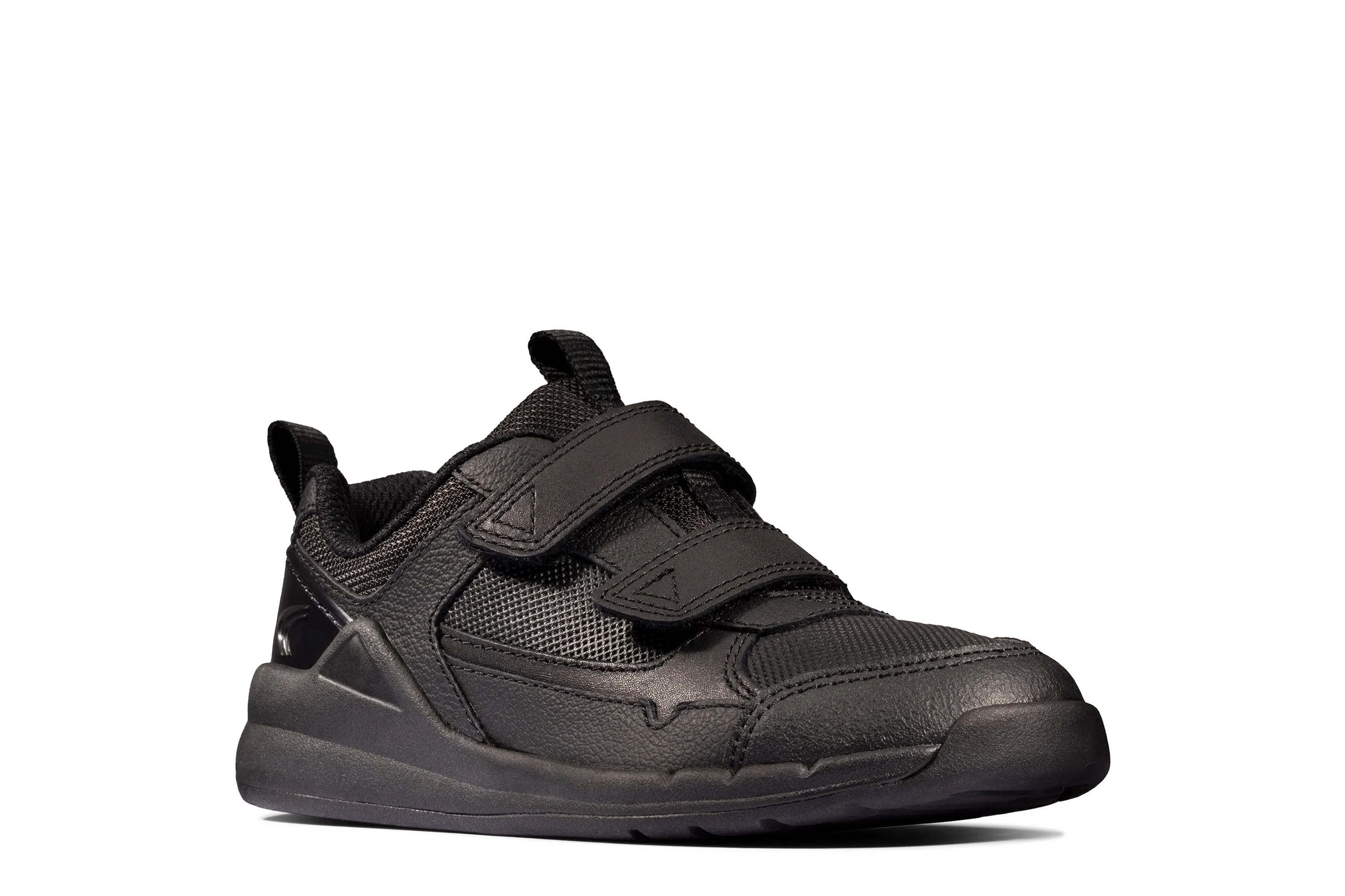 Clarks Orbit Sprint K Black Leather