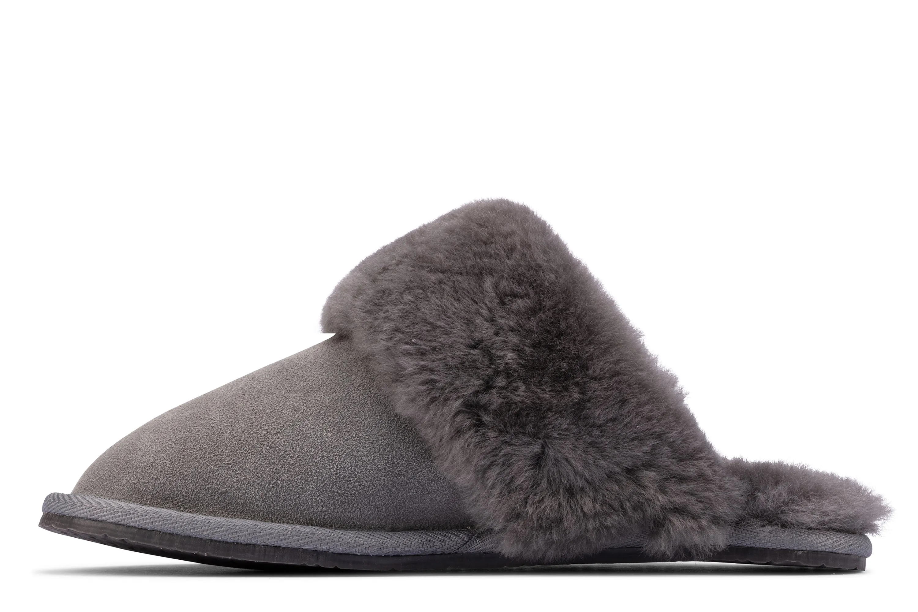 Clarks Warm Lux Grey Suede