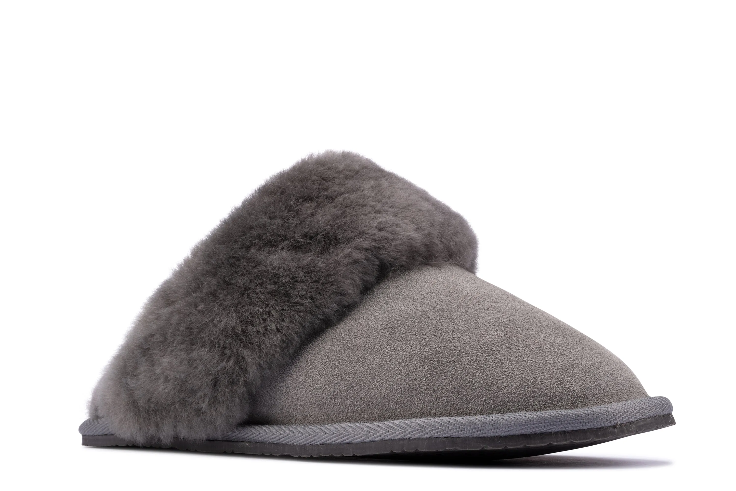 Clarks Warm Lux Grey Suede