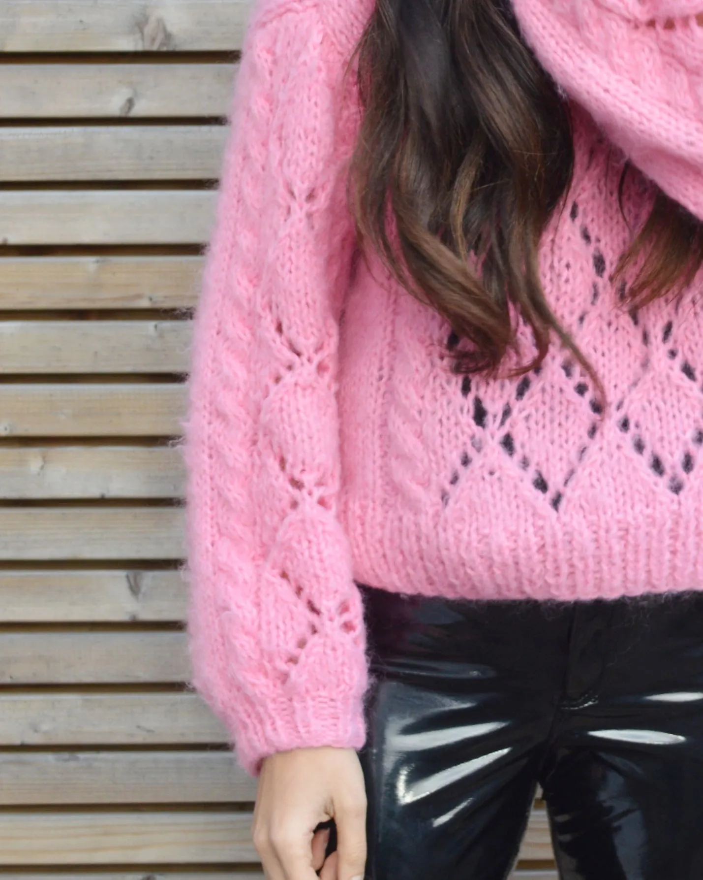 Cotton Candy Knit Sweater - Downloadable Knitting Pattern