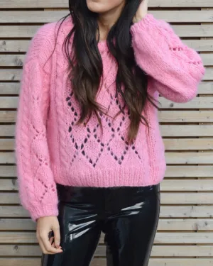 Cotton Candy Knit Sweater - Downloadable Knitting Pattern