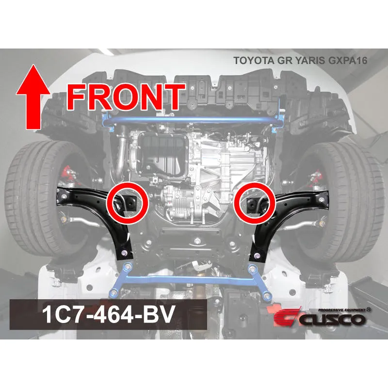 CUSCO 1C7 464 BV Front lower arm , front for TOYOTA GR Yaris (GXPA16)