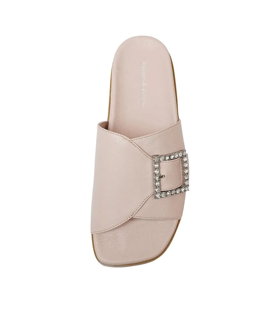 Daisee Rose Leather Slides