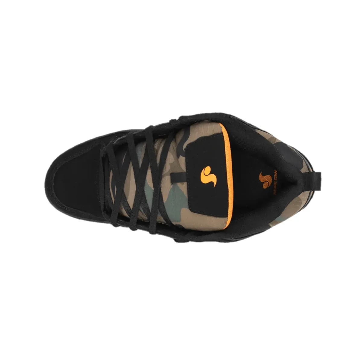 DVS GAMBOL MN'S Skate Shoes Black/Camo/Orange