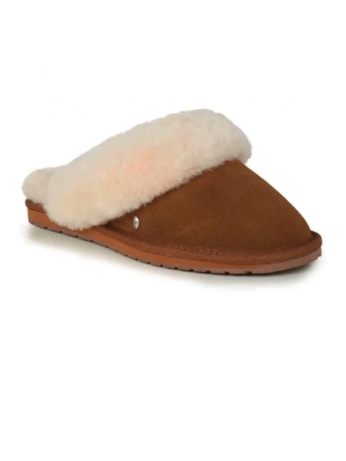 Emu Australia T Jolie Sheepskin Slippers Chestnut W10015