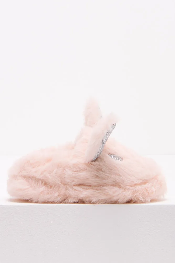 Fluffy Bunny Slipper