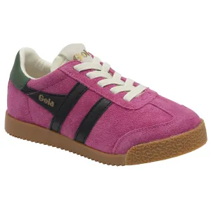 Gola Girls Elan Trainer Fuchsia/Black/Evergreen