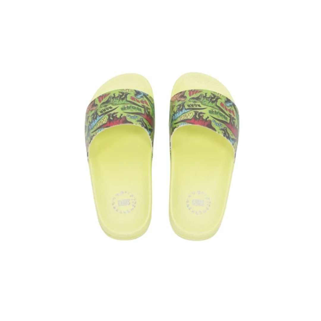 Green Roar Yellow Slides