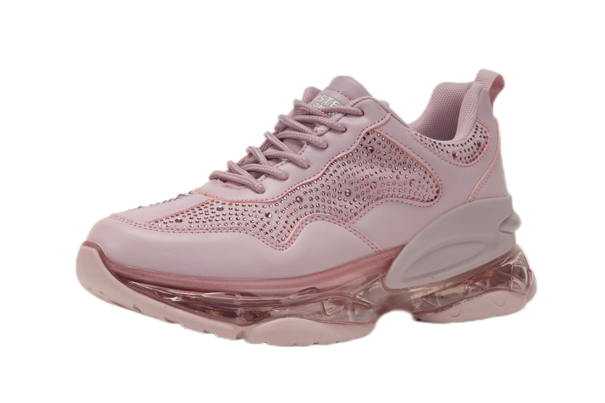 Hamster London Marcella Powder Pink Party Sneakers