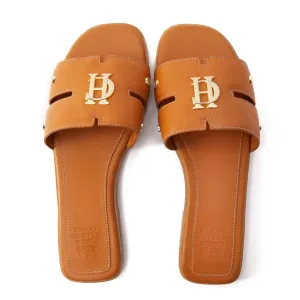 Holland Cooper Ladies Monogram Slides