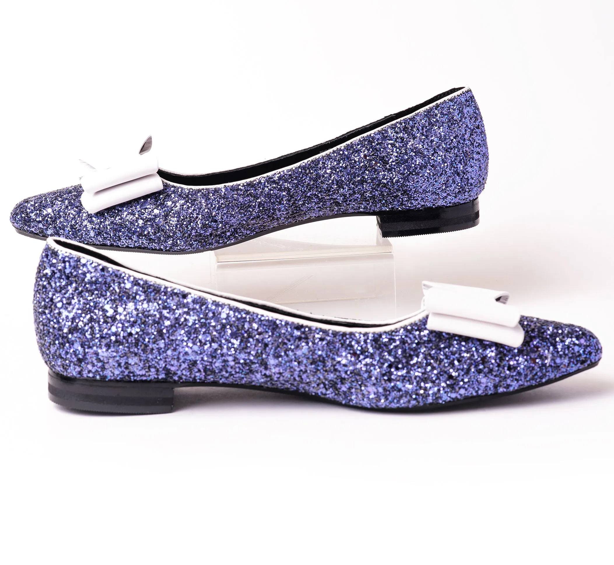 Inara Flats - Sparkly Blue