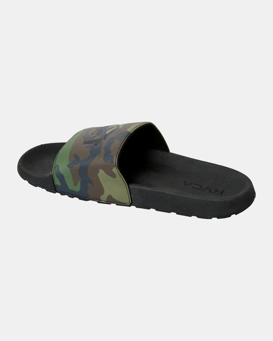 Island Hex Slides - Black