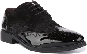 Justinreess England Alex In Black Patent For Men