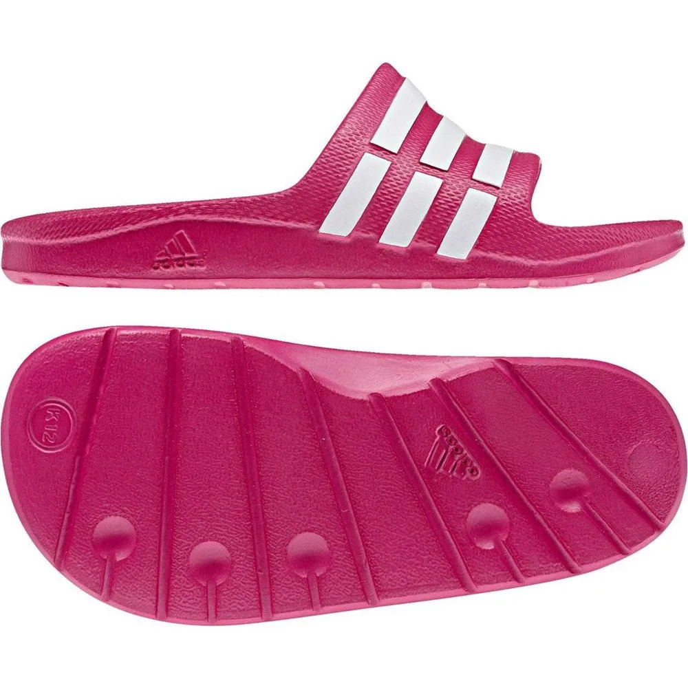 Kids Duramo Slides (Pink/White)