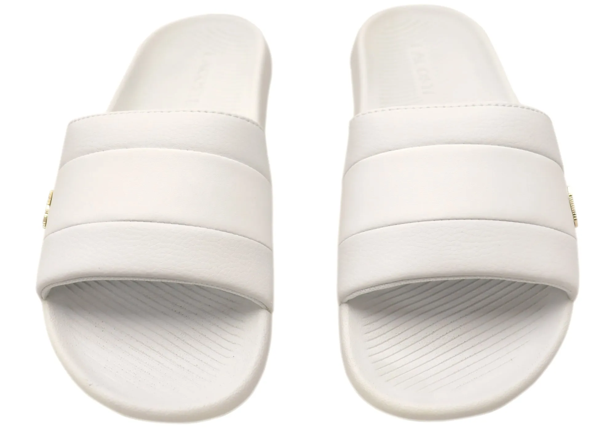 Lacoste Womens Comfortable Croco Slide 120 3 US Slides Sandals