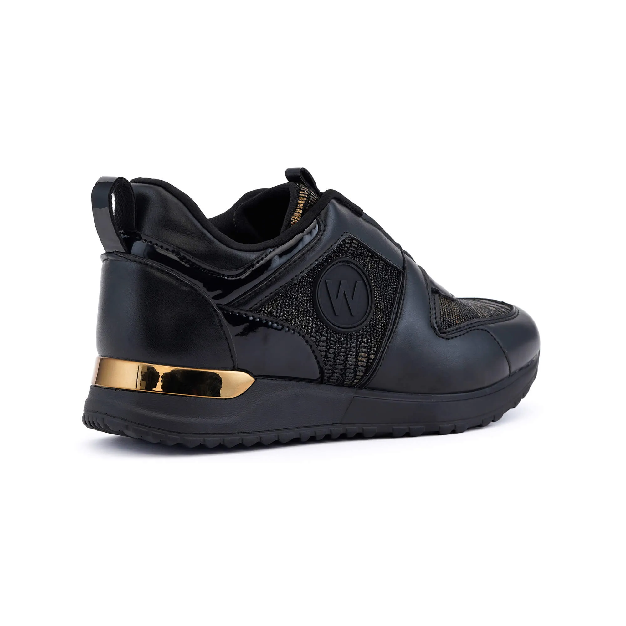 Livorno Black Bronze Sneakers