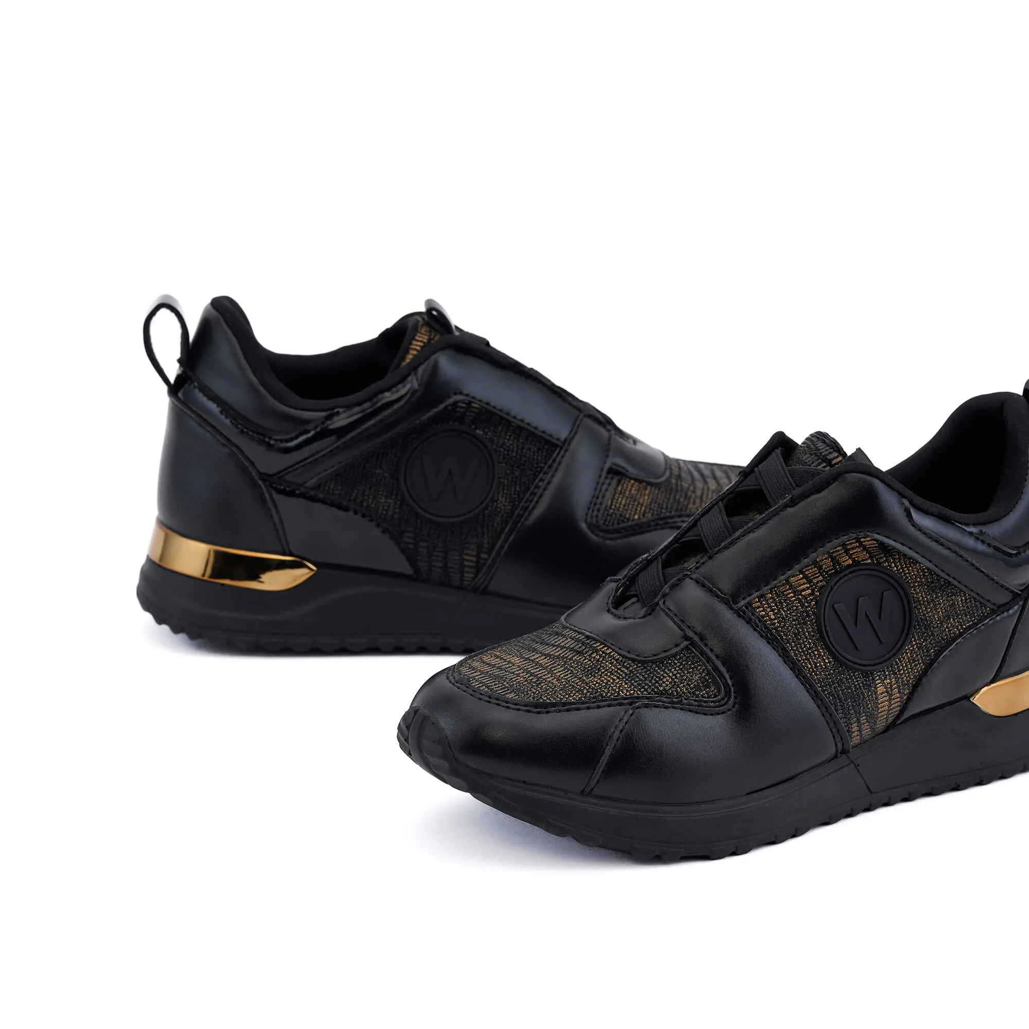 Livorno Black Bronze Sneakers