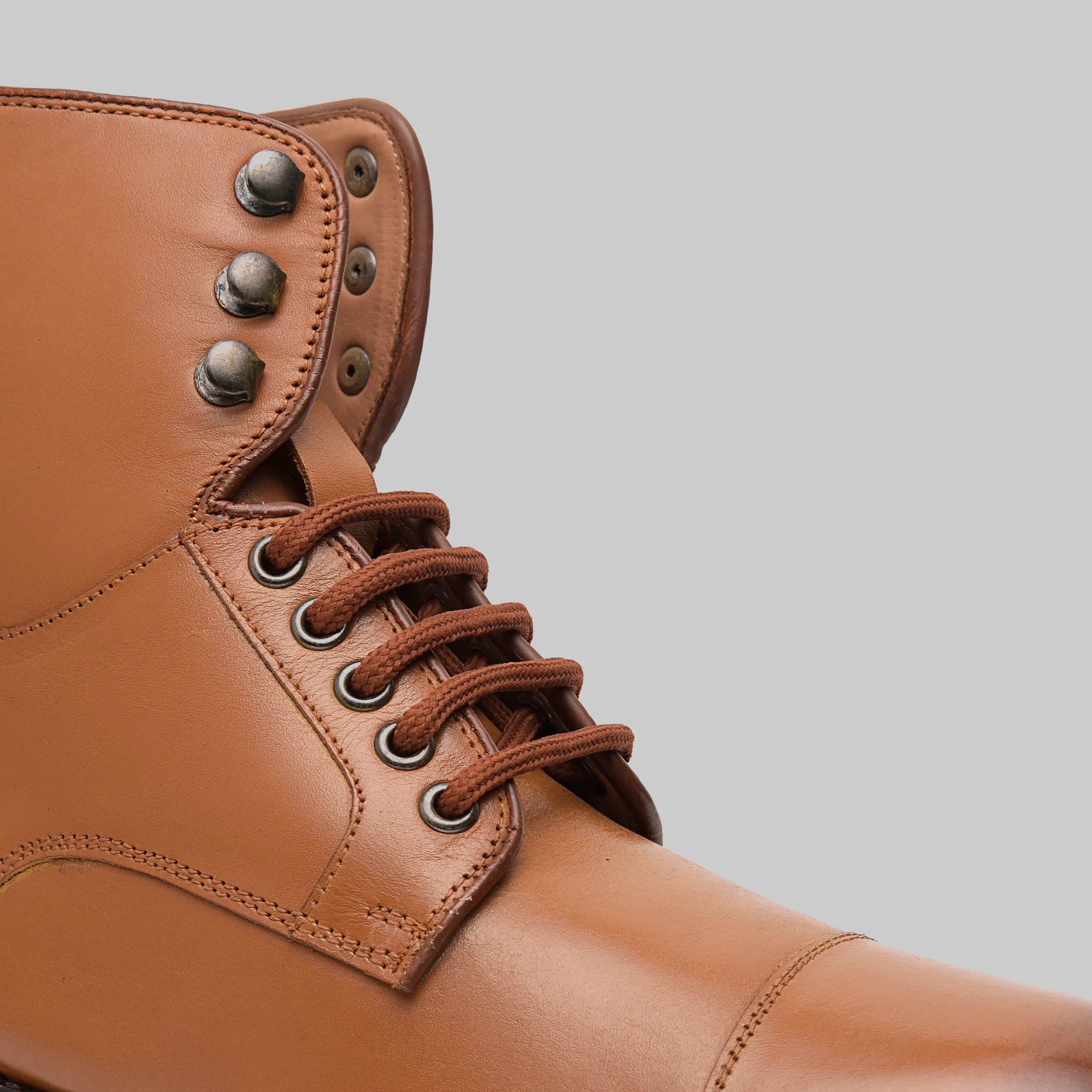 Lucian Cap Toe Dress Combat Boots