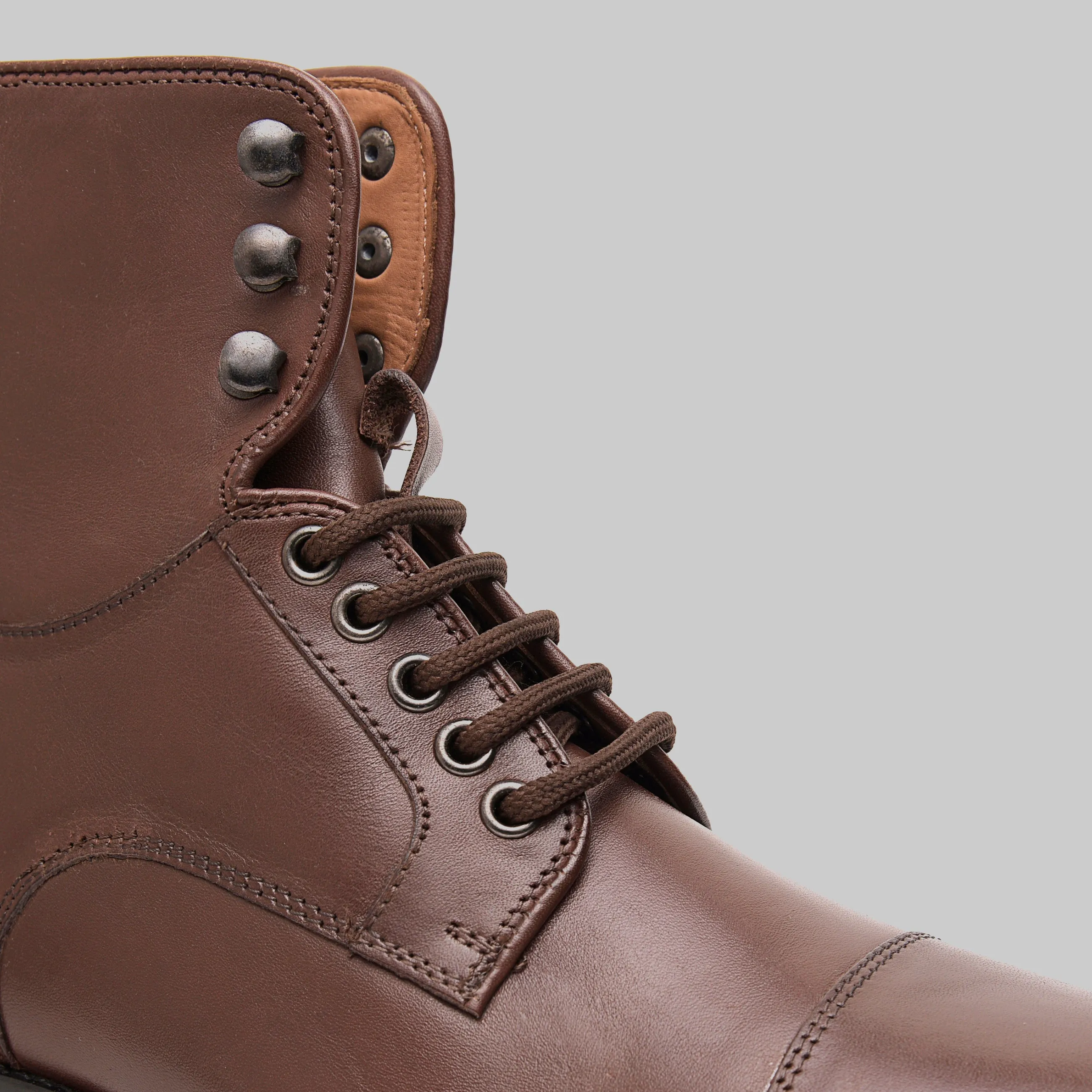 Lucian Cap Toe Dress Combat Boots