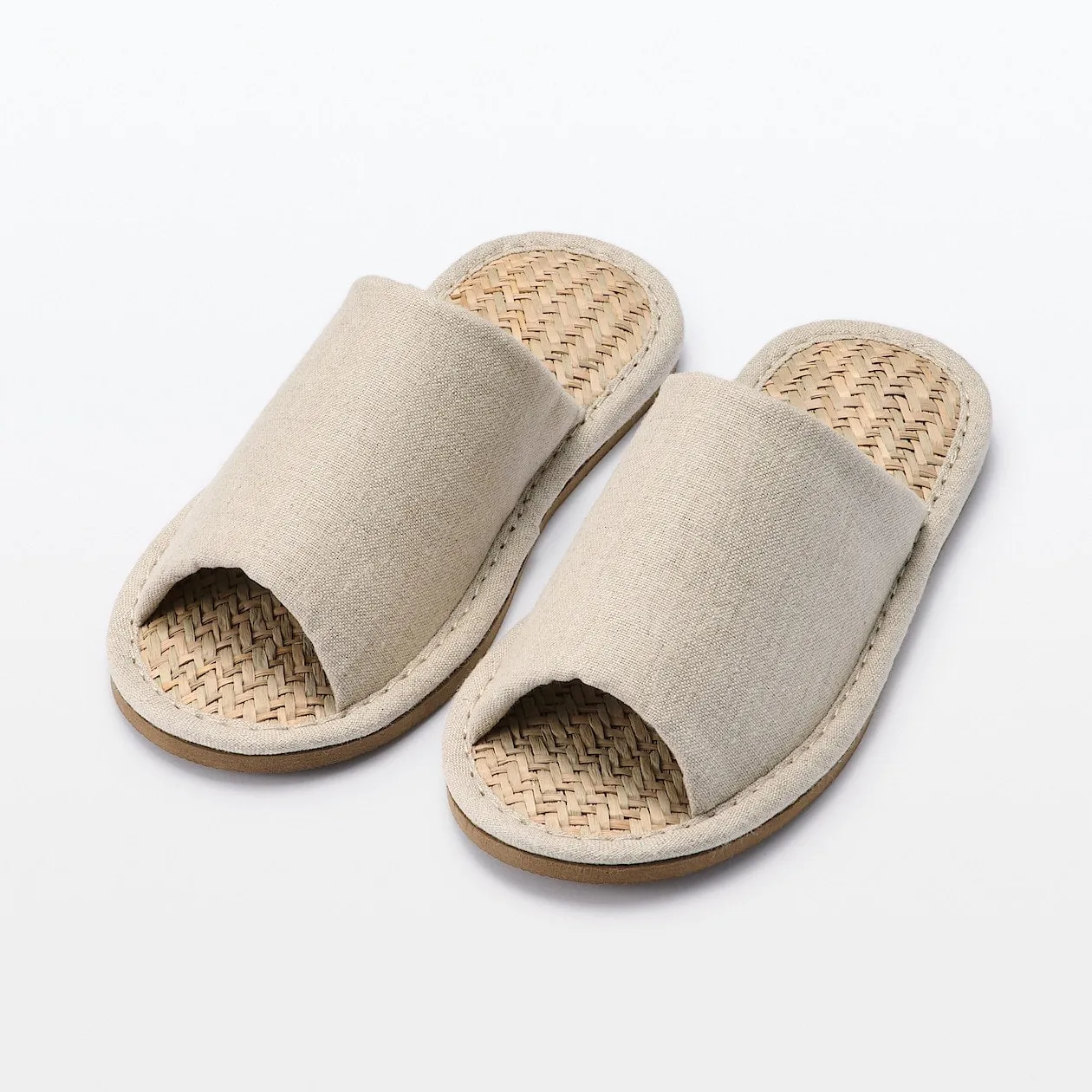 Malay Grass Open Toe Slippers