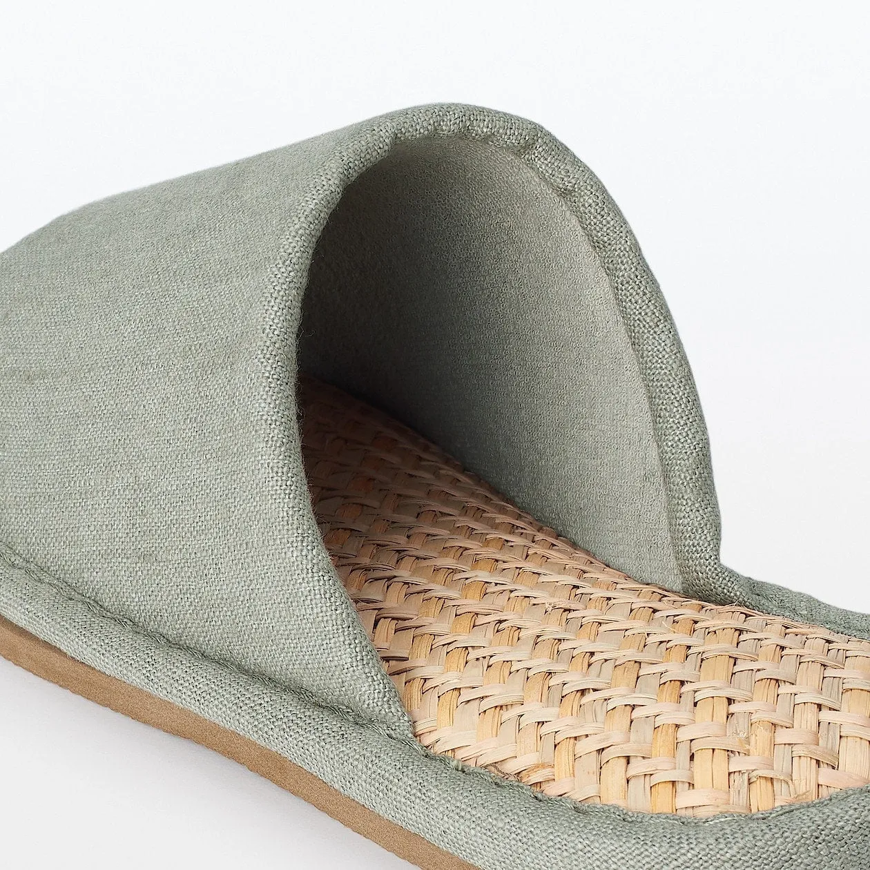 Malay Grass Open Toe Slippers