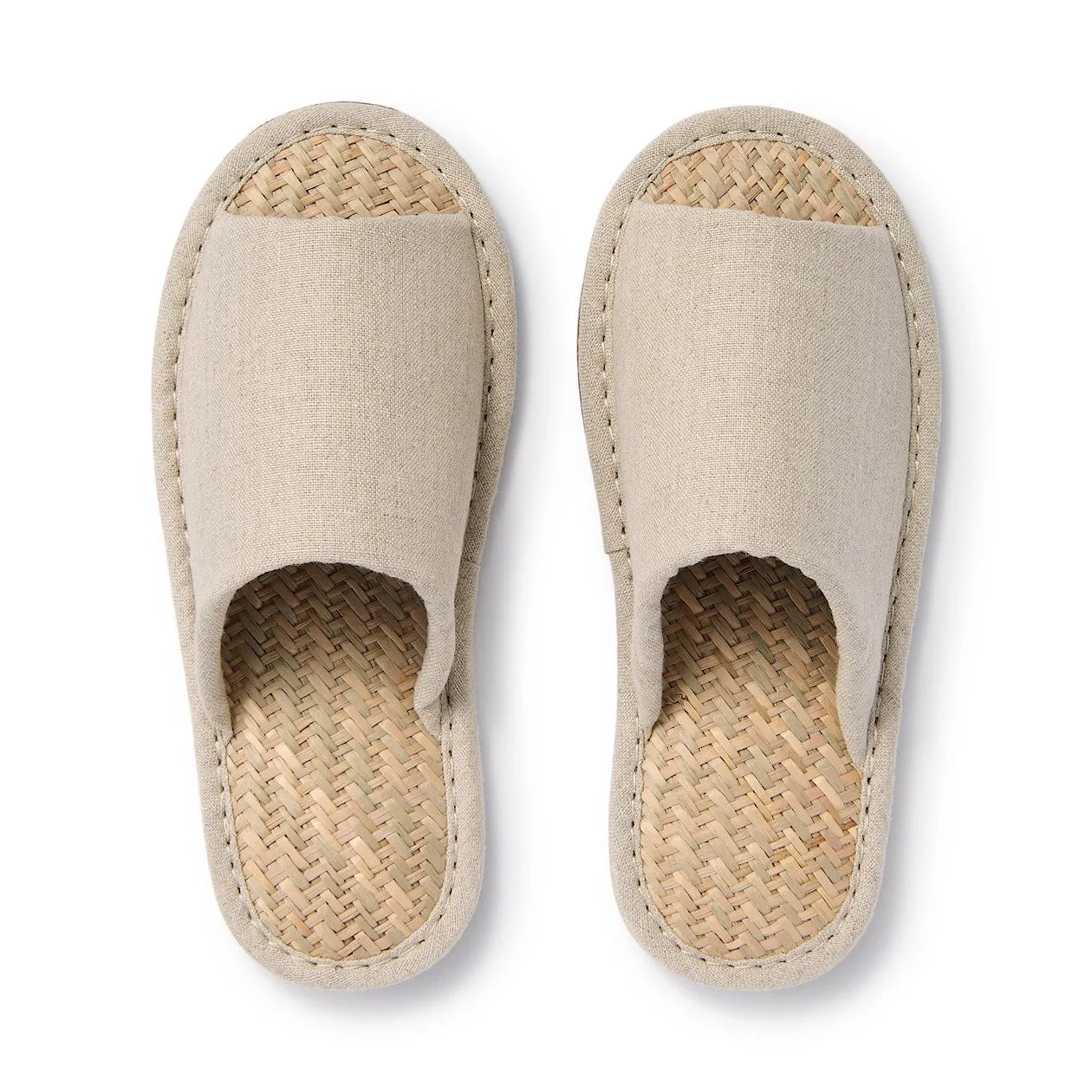 Malay Grass Open Toe Slippers