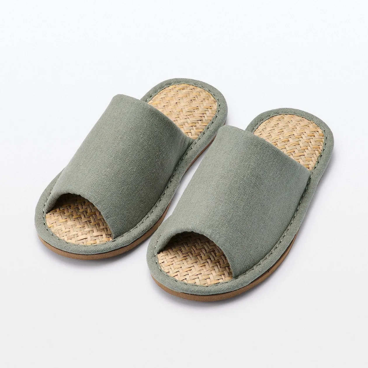 Malay Grass Open Toe Slippers