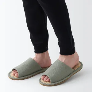 Malay Grass Open Toe Slippers