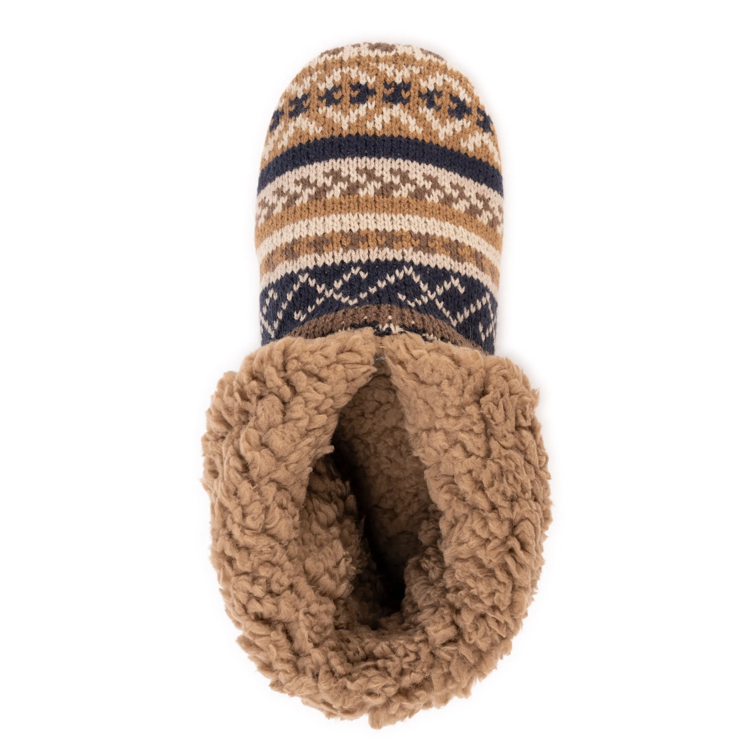 Men's Knit Slipper Booties