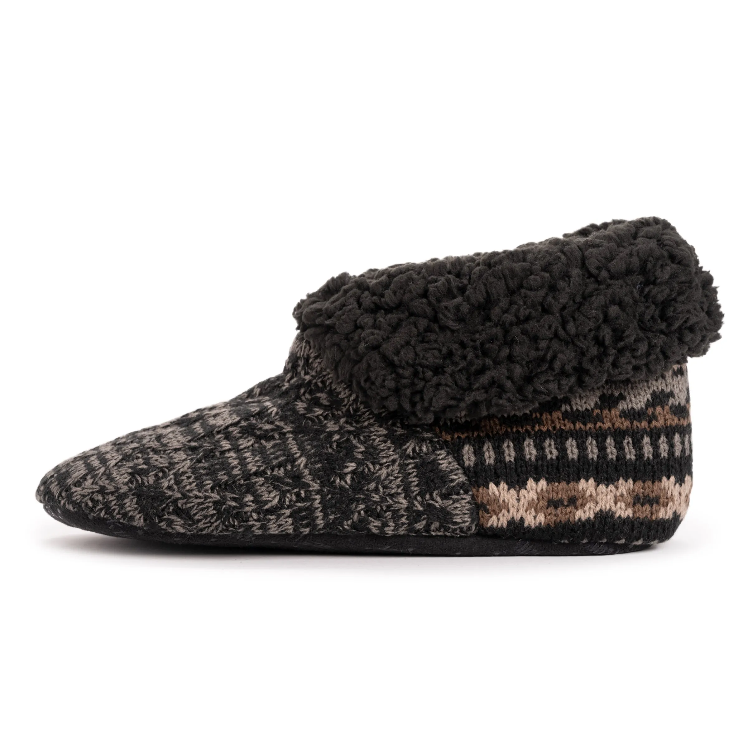 Men's Knit Slipper Booties