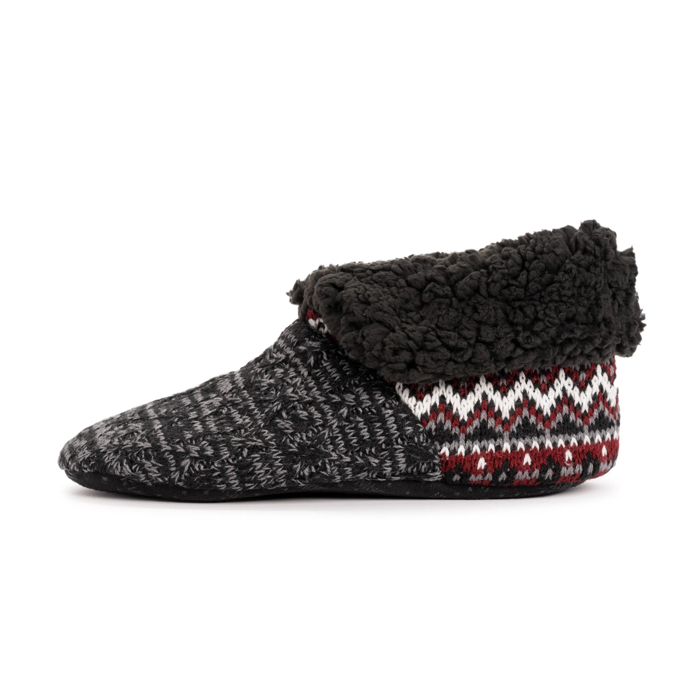 Men's Knit Slipper Booties