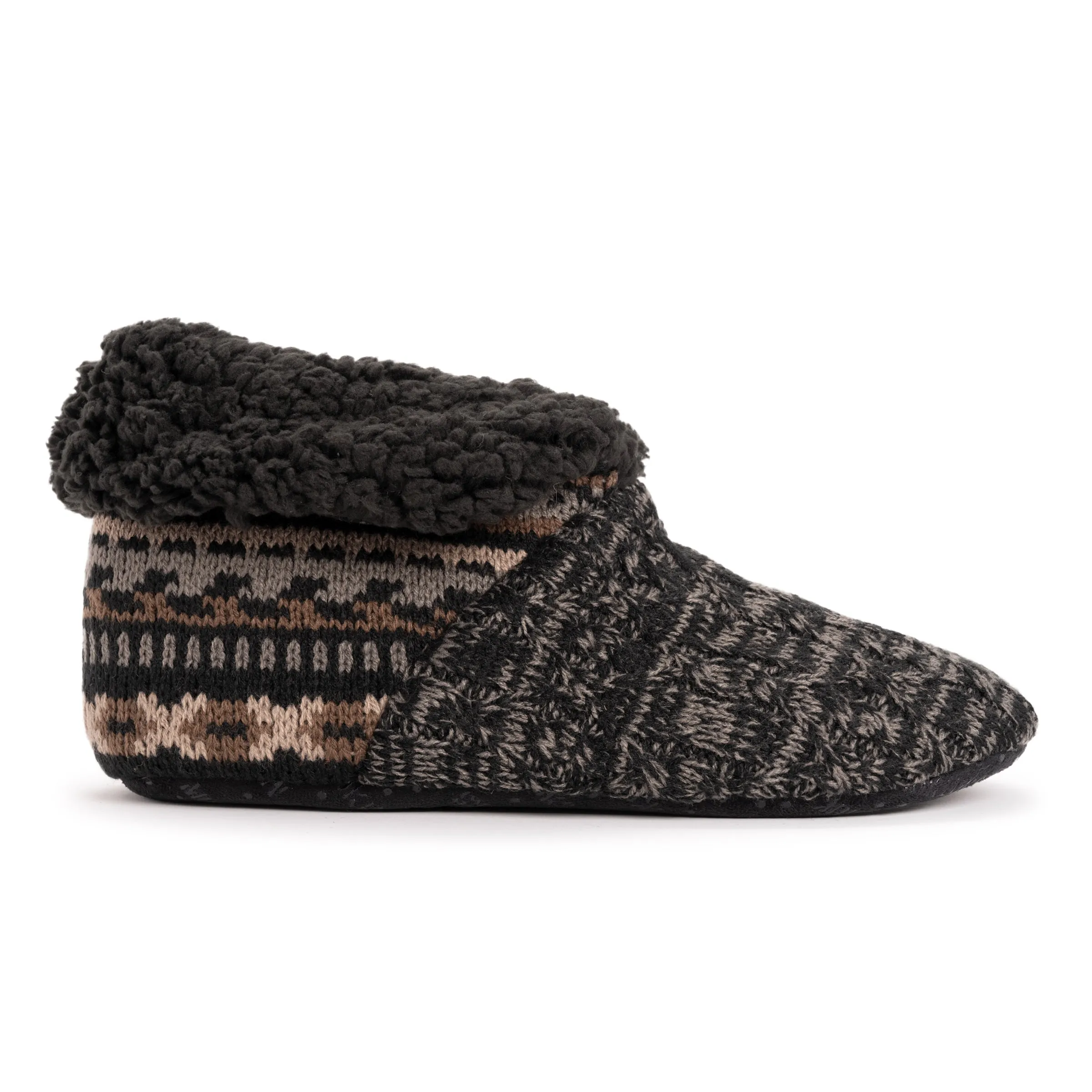 Men's Knit Slipper Booties