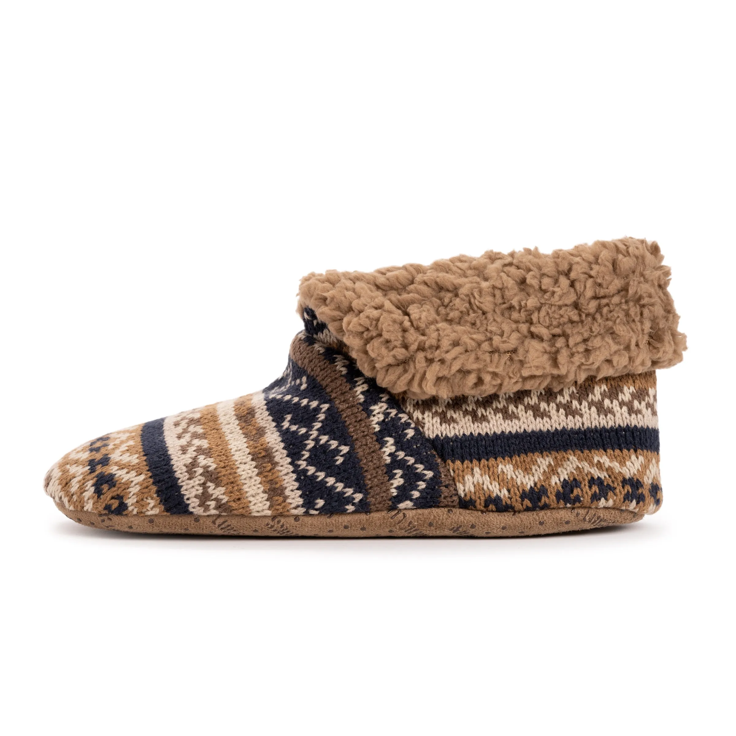 Men's Knit Slipper Booties