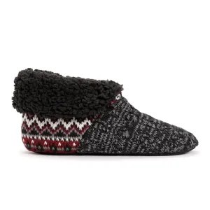 Men's Knit Slipper Booties