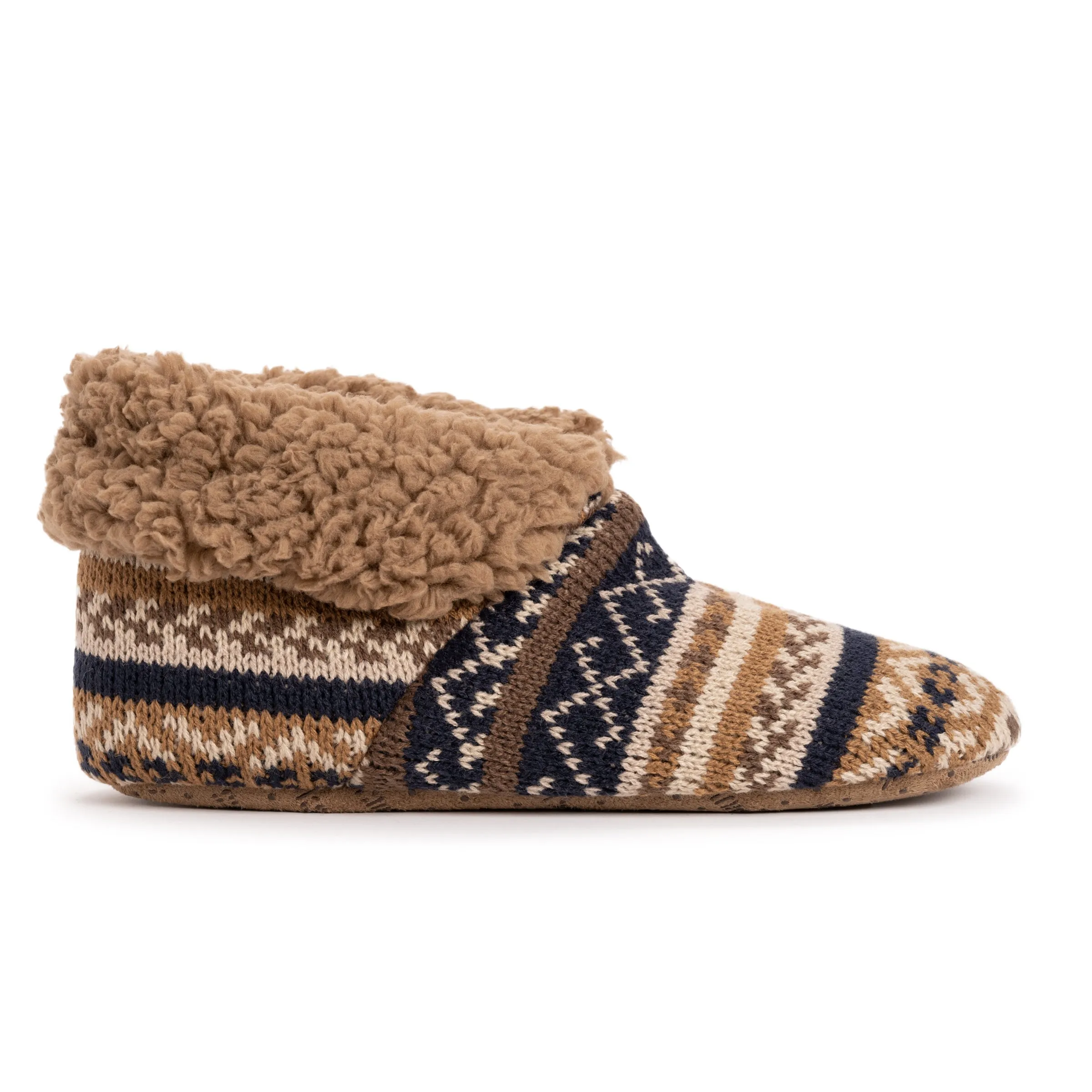 Men's Knit Slipper Booties