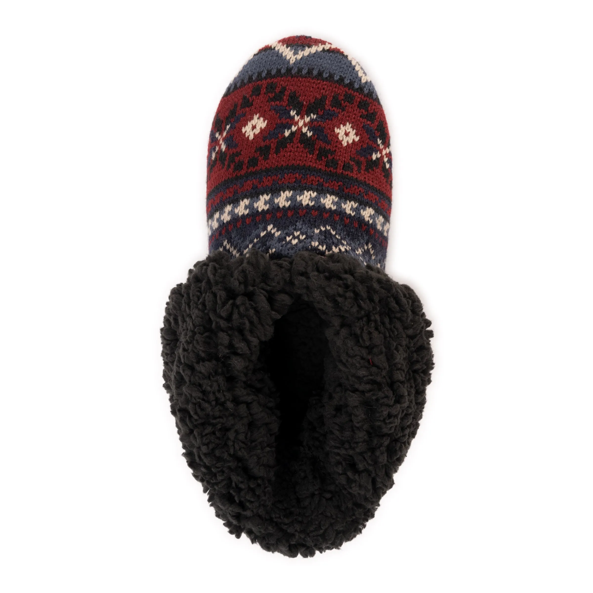 Men's Knit Slipper Booties