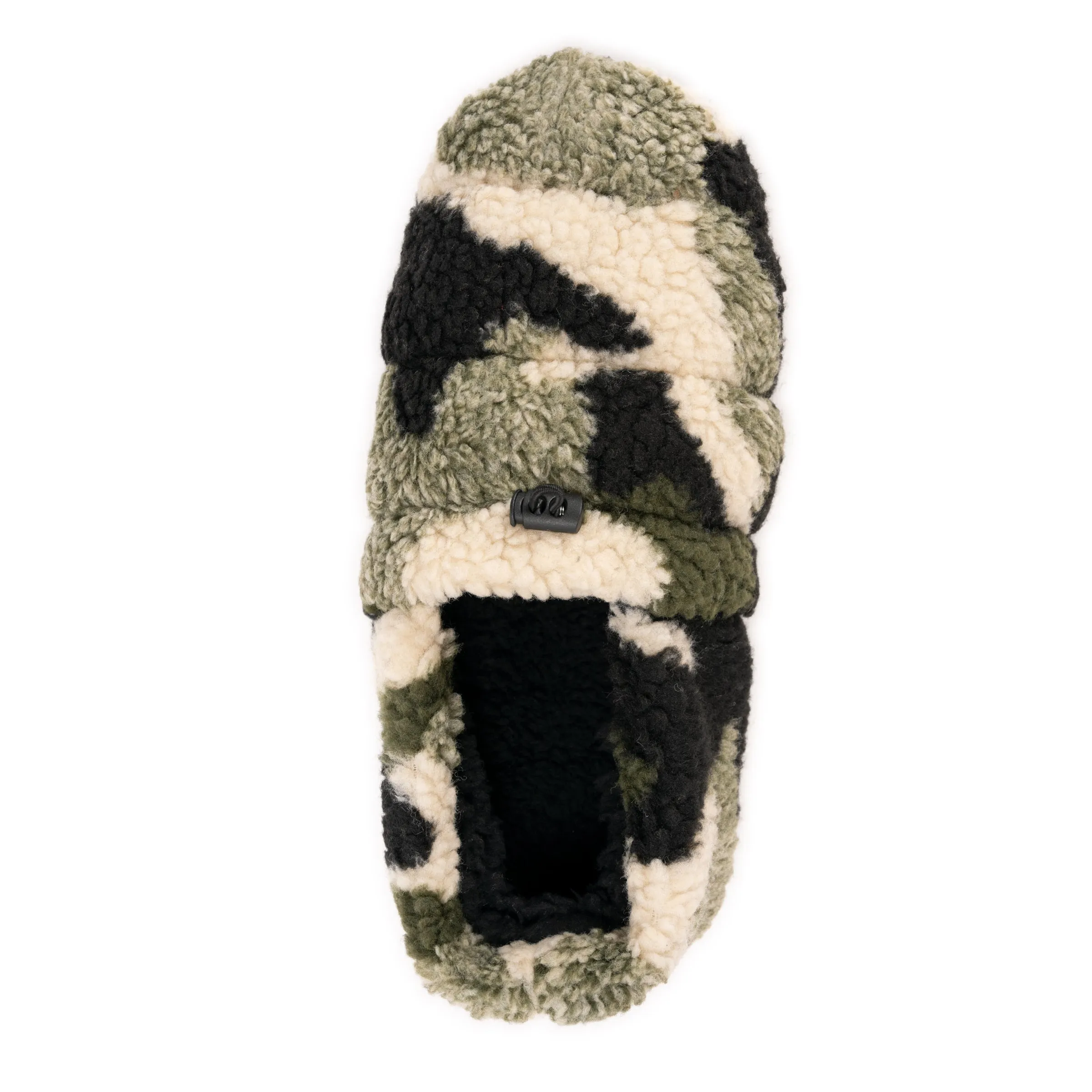 Men's Quilted Sherpa Toggle Bootie Slippers