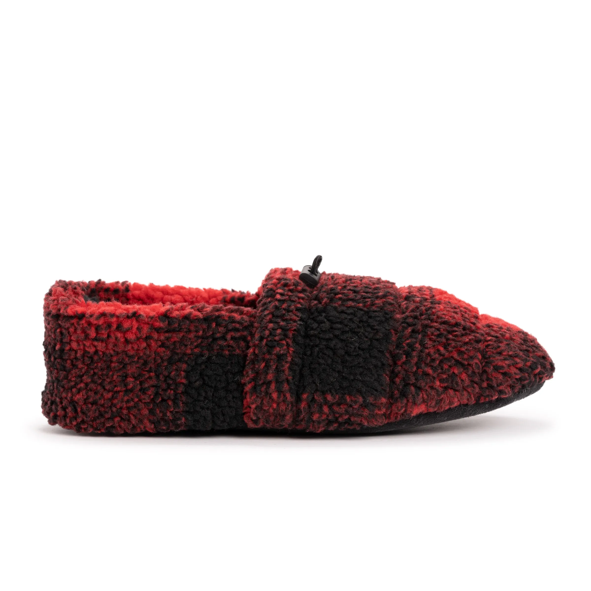 Men's Quilted Sherpa Toggle Bootie Slippers