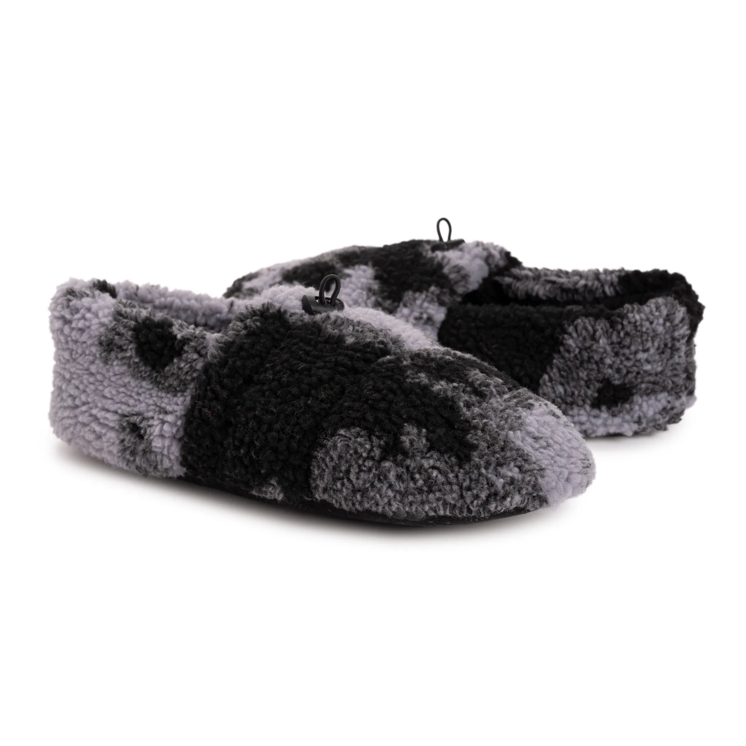 Men's Quilted Sherpa Toggle Bootie Slippers