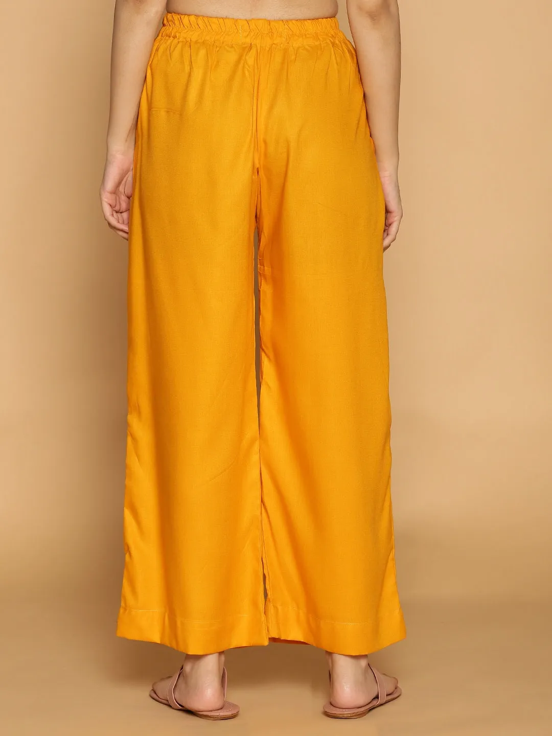 Mustard Palazzo Pants