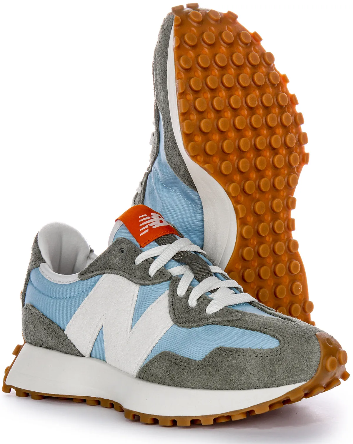 New Balance U327 SC In Blue Green